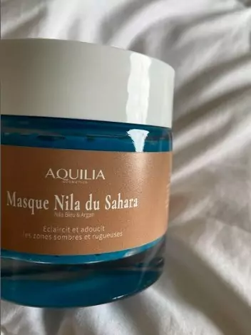 Recette: Masque beauté du visage à la poudre de Nila bleu – bioriental