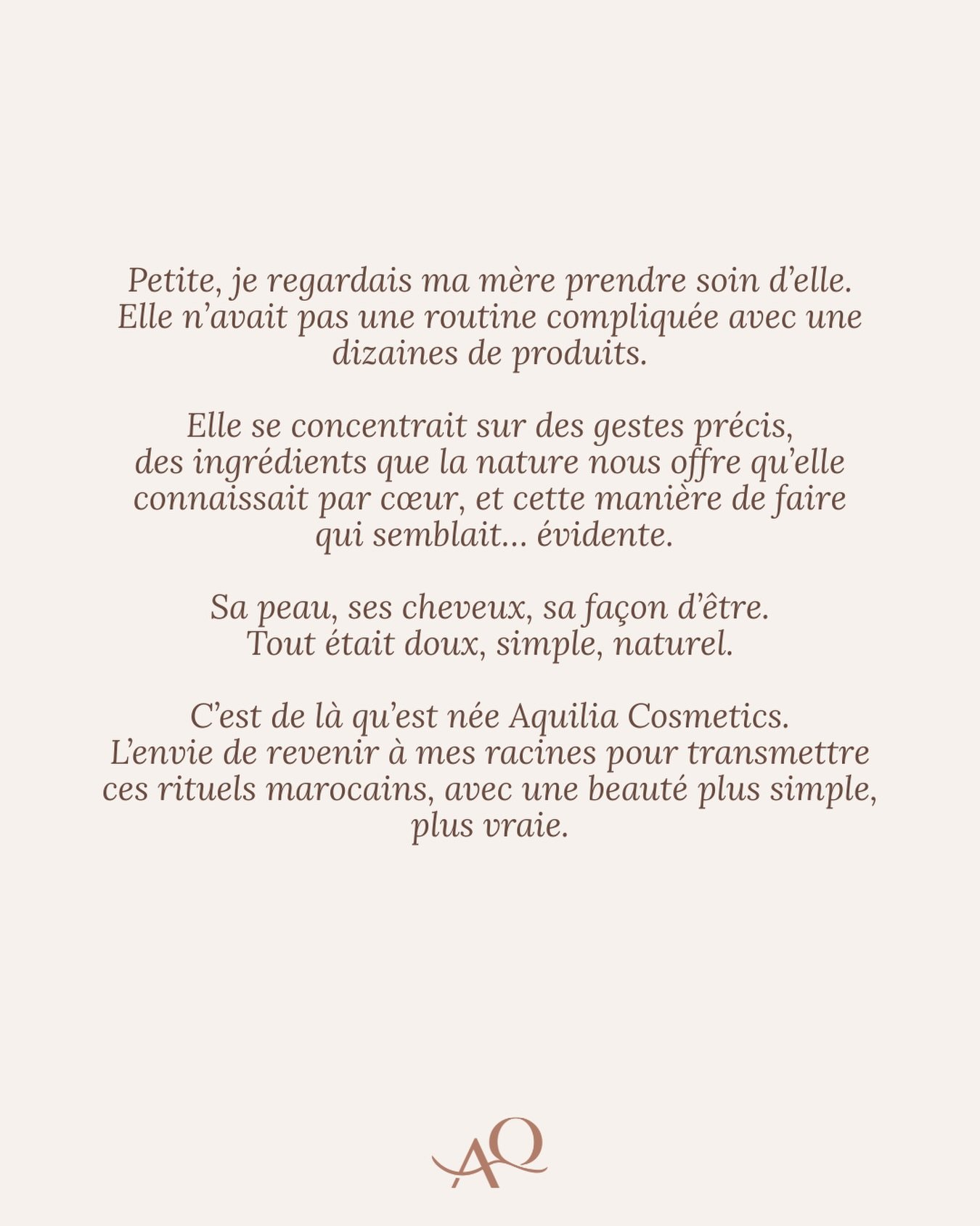 Toujours cette même promesse : moins mais mieux. Merci à vous d’être là. C’est grâce à vous ❤️