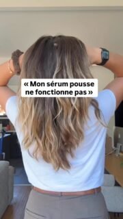 Autres raisons pour lesquelles ton sérum ne fonctionne pas 👇Tu l’appliques correctement…mais tu ne vois pas de différence ?Parfois, le problème ne vient pas du sérum.Mais de ce qui se passe à l’intérieur.Voici ce qui peut bloquer, sans que tu t’en rendes compte :👉 Ton corps manque peut-être de nutrimentsFer, vitamine D…Même sans chute visible, ça peut ralentir la pousse.➡️ Pense à faire un check-up sanguin pour comprendre la cause.👉 Tu as traversé une période de stressUne période un peu plus intense, de la fatigue, une charge mentale plus lourde…Ton corps a fait comme il a pu. Et les cheveux peuvent réagir 3 à 4 mois après le choc.C’est normal 🌿✨ Ce que tu peux faire :
• masser ton cuir chevelu quelques minutes pour relancer la circulation
• revenir à des gestes simples, réguliers
• laisser à ton corps le temps de retrouver son équilibreA toi de tester 🤭✨